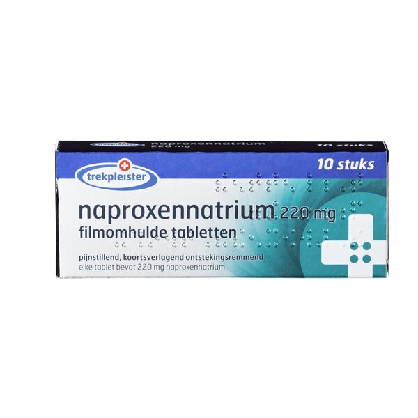 Trekpleister Naproxen-nátrium 220 mg filmtabletta Gyógyszer - 10 darab
