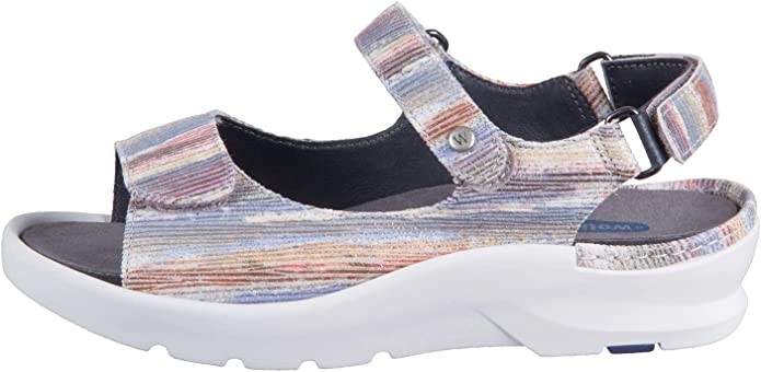 WOLKY Klassische Sandalen weiss
