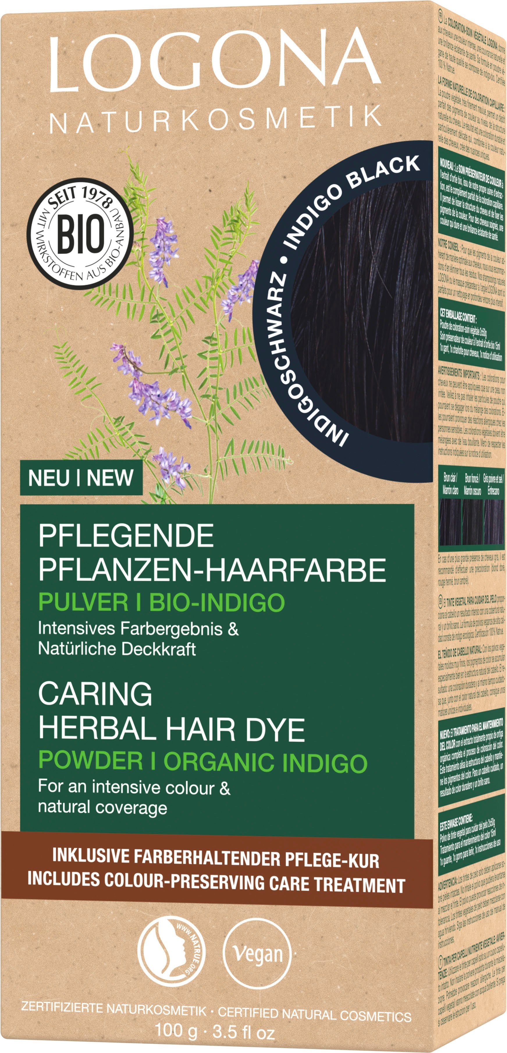 LOGONA Haarfarbe Pflanzen-Haarfarbe Pulver