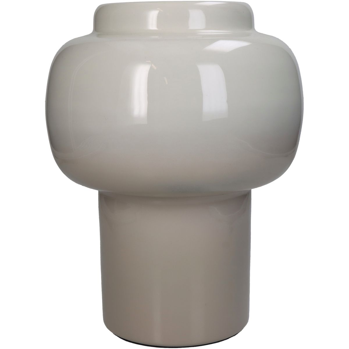 Trendhopper Vase Iron Beige 26 cm