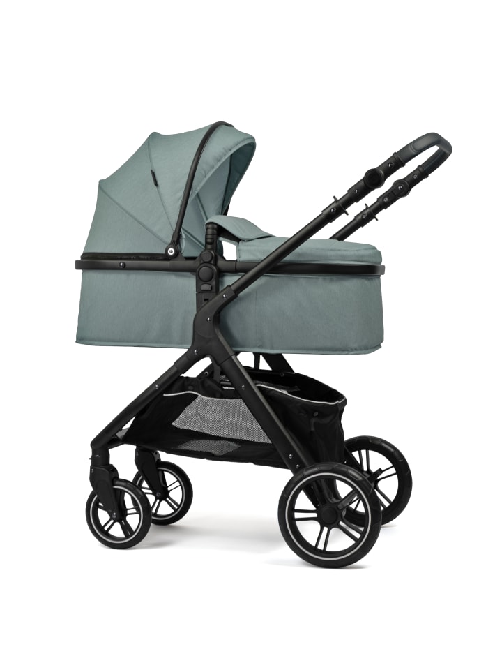 PIXINI Nelio Kinderwagen 3in1 Set schwarz/mystic mint günstig kaufen onesize