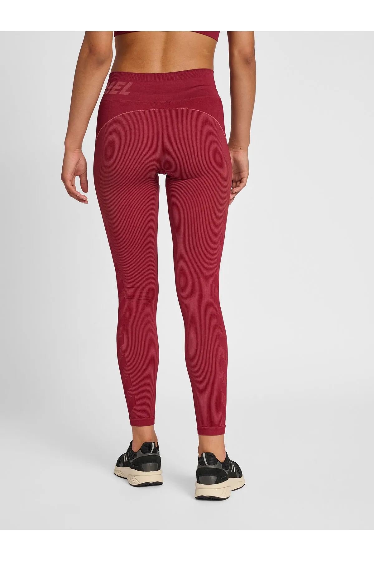 hummel  Sport-Leggings - Rot - Mittlerer Bund