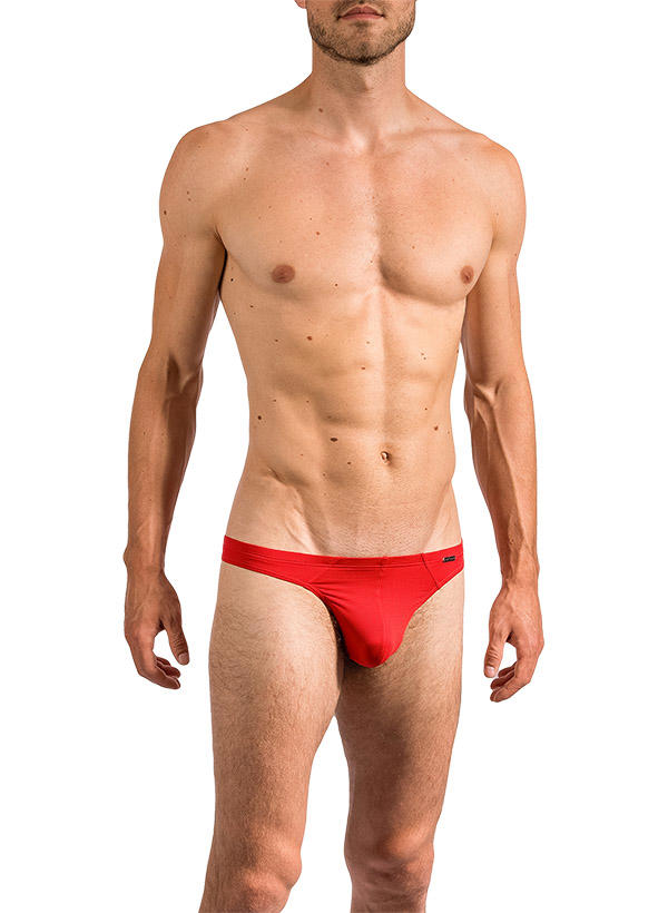 Olaf Benz, String, RED1201, Mikrofaser-Stretch, rot