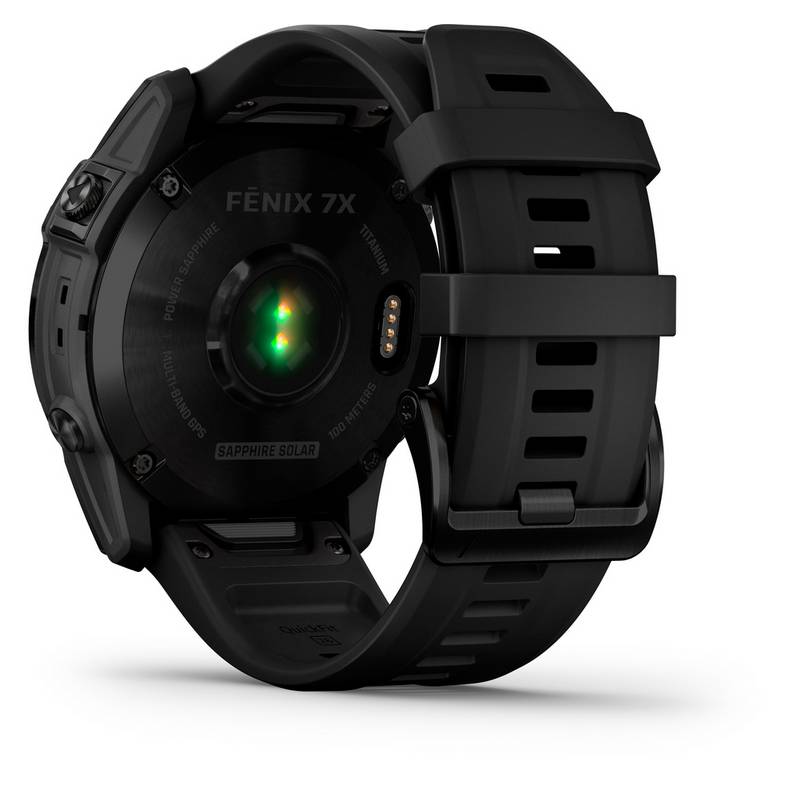 Garmin fenix 7X Sapphire Solar Titan Sportuhr