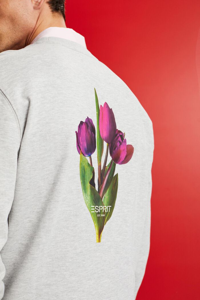 Sweatshirt mit Print auf der Rückseite