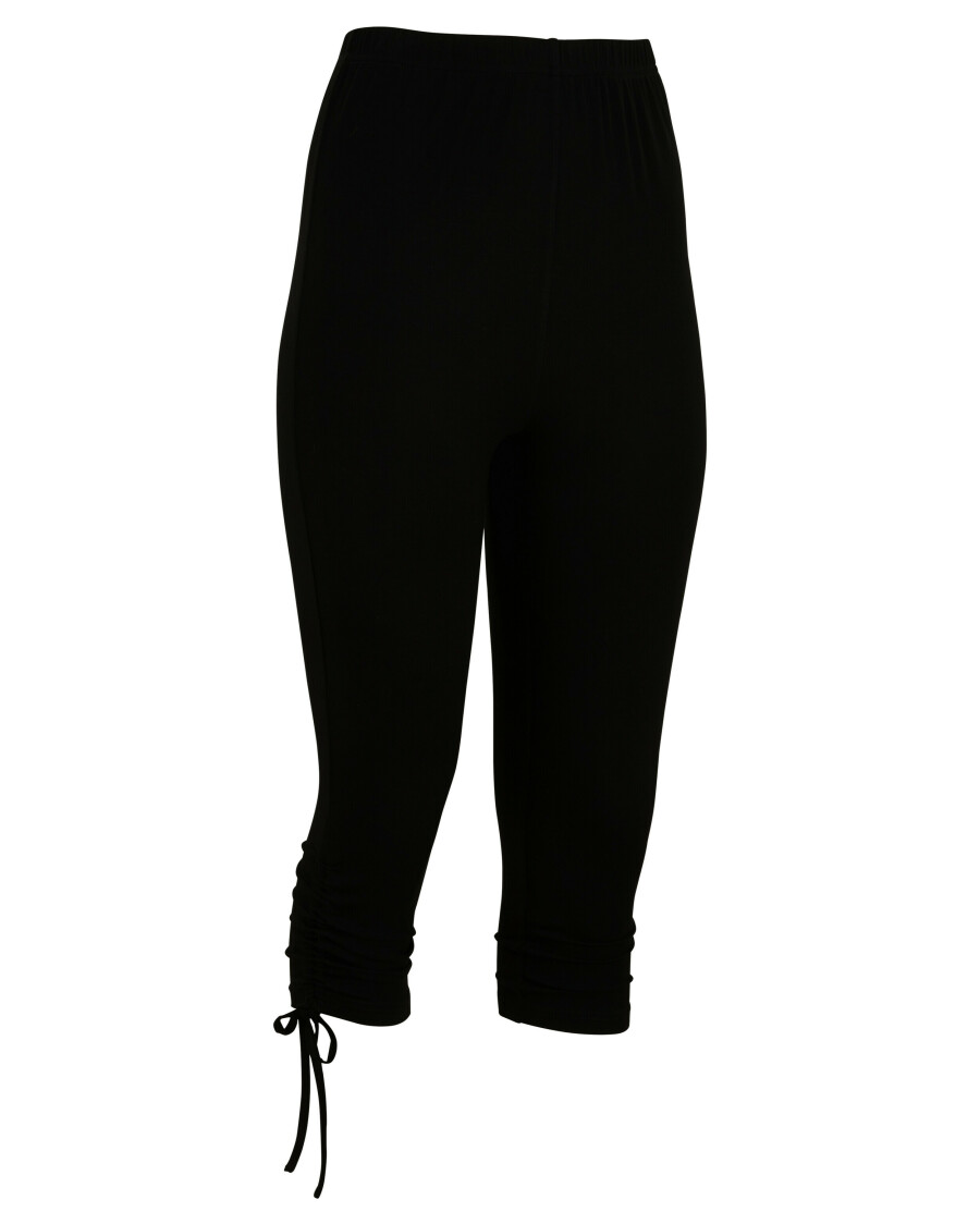 Schwarze Leggings