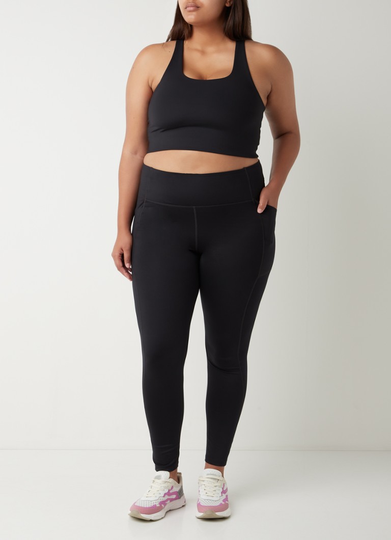 Colanți sport cu talie înaltă și buzunare laterale Girlfriend Collective