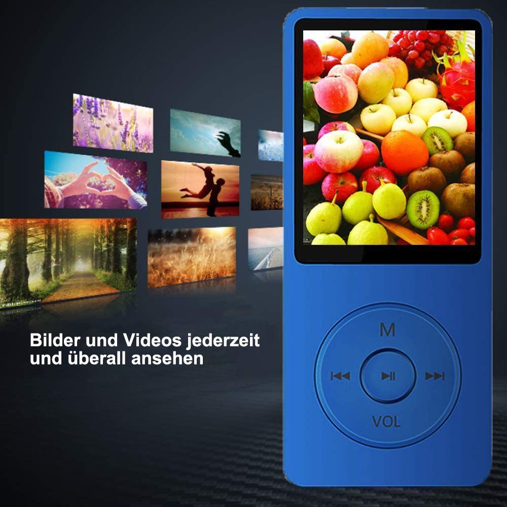 FeelGlad mit Lautsprechern FM-Radio MP3-Player (integrierte Lautsprecher)