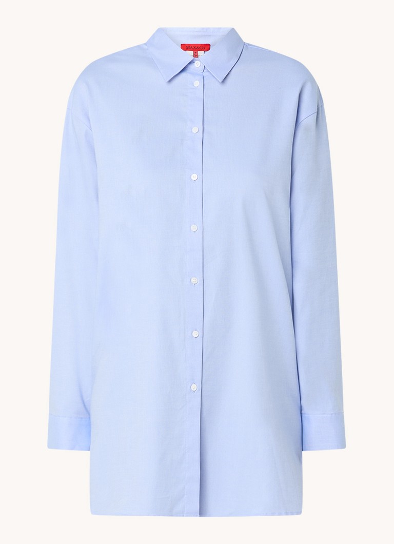 Camicetta oversize Max & Co Art & Memories con stampa sul retro.