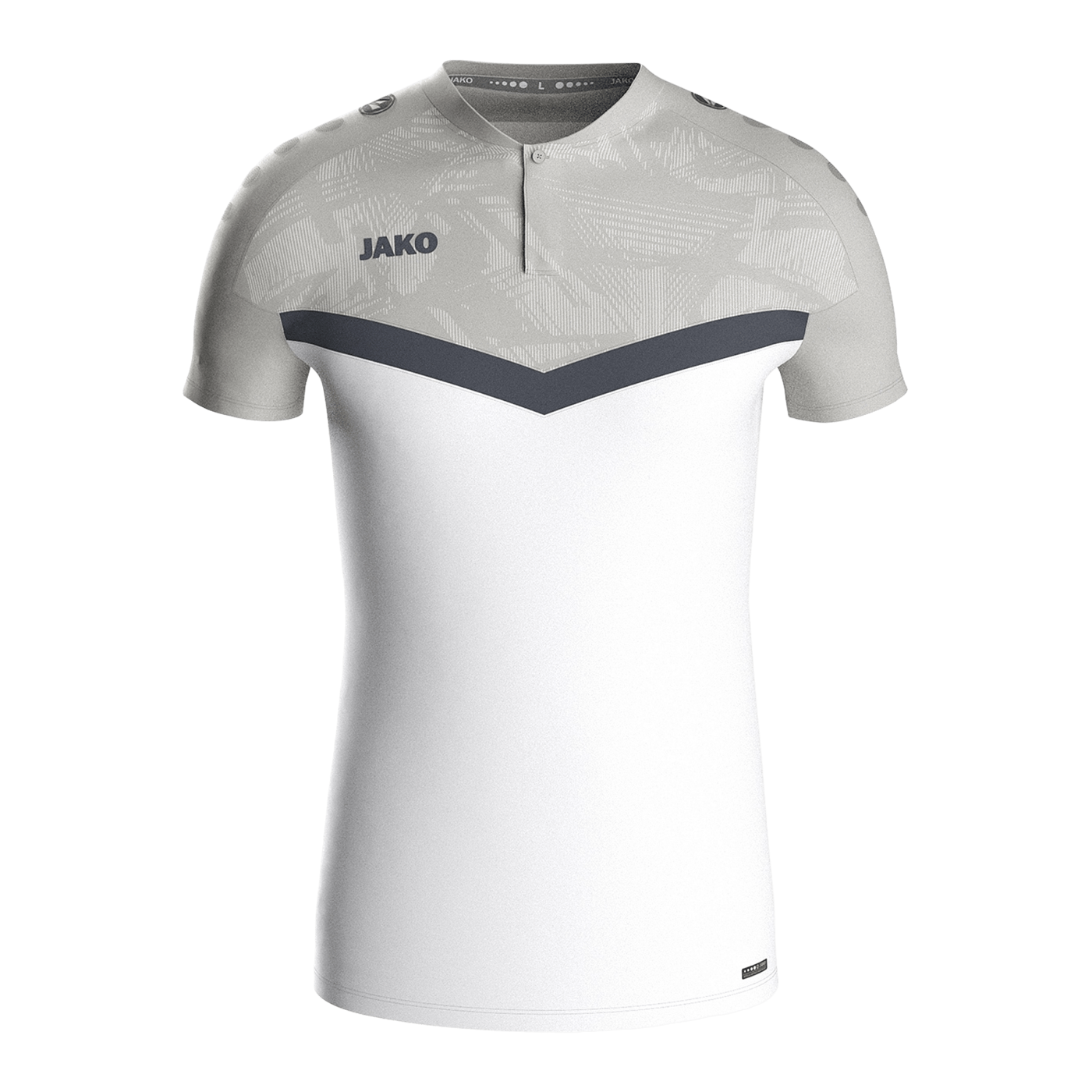 JAKO Iconic Polo Weiss F016