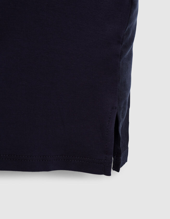 Tee-shirt marine bord-côte marine rayé Femme