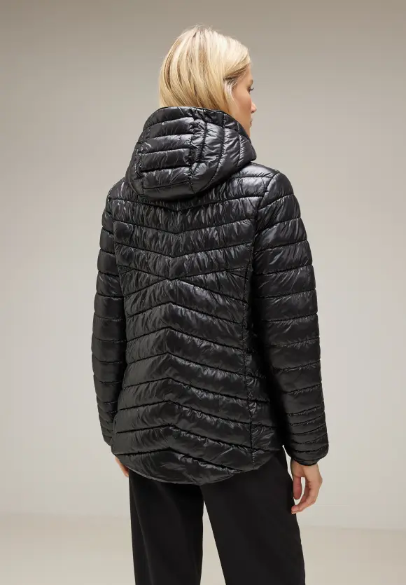 Street One Kurze Steppjacke mit Kapuze