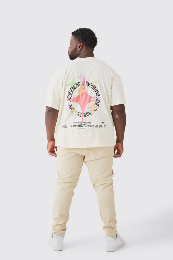 Plus Skinny Chino-Hose