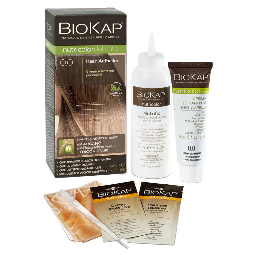 BIOKAP Aufhellungscreme Nutricolor Delicato 0.0 140 ml