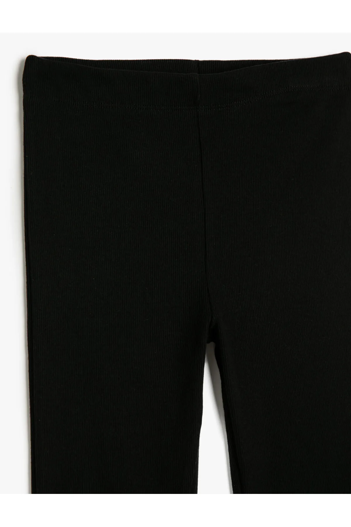 Koton  Basic-Leggings aus Baumwollmischung mit geripptem, elastischem Bund