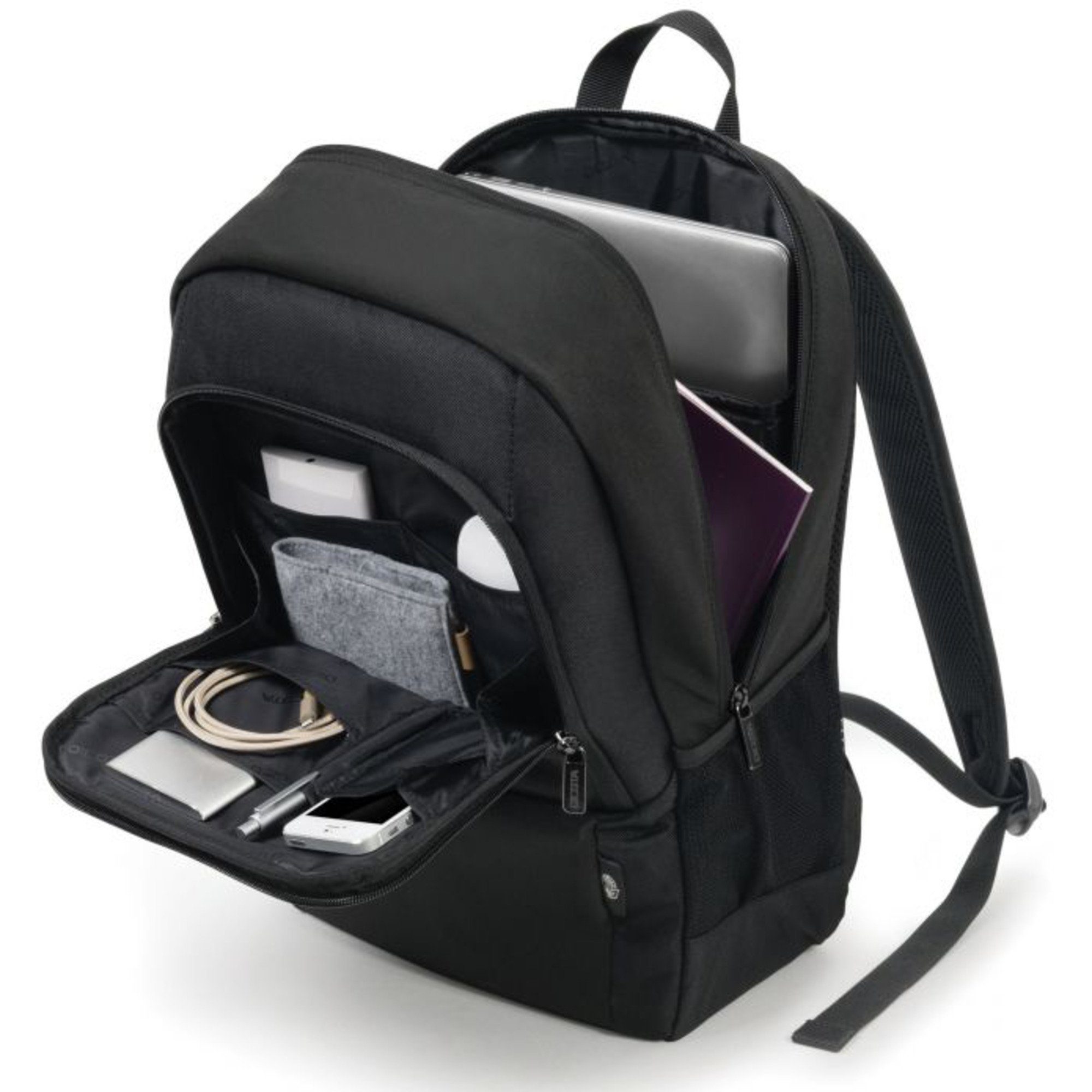 DICOTA Laptoptasche DICOTA Rucksack Eco BASE, (bis 43,9 cm (17,3)