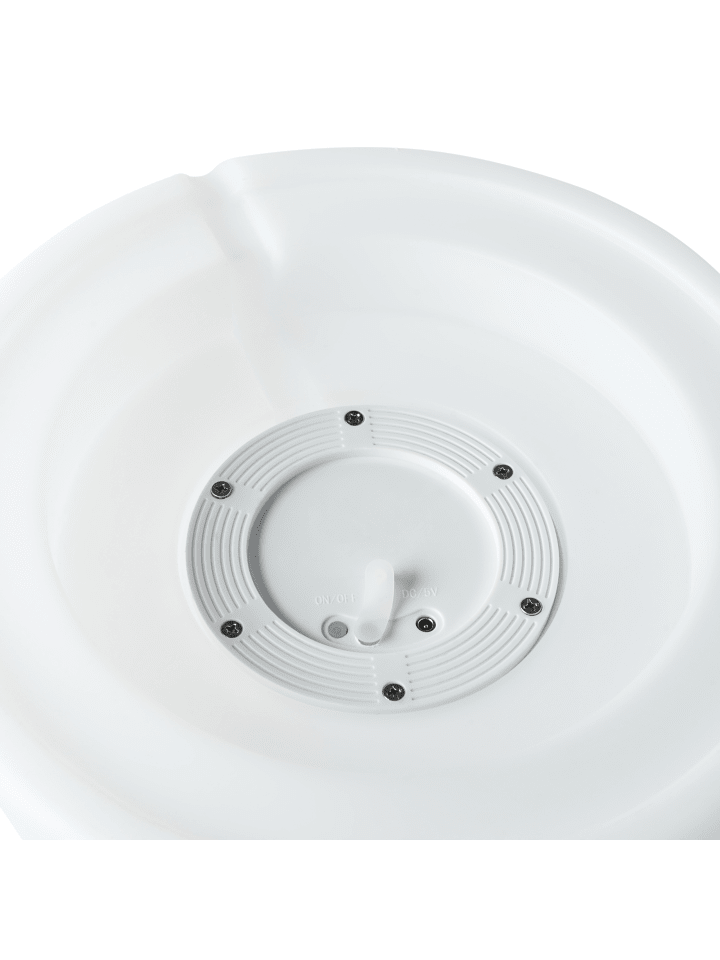 Beliani LED-Stehlampe für den Außenbereich SABANAS in Weiß günstig kaufen onesize
