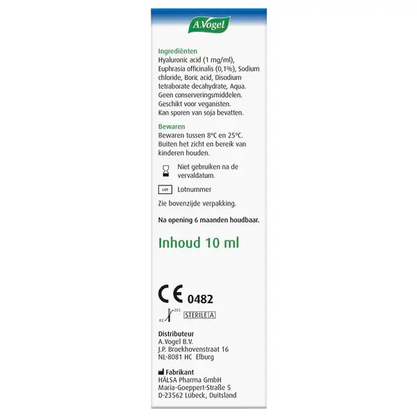 A.Vogel szemcsepp Orvostechnikai eszköz - 10ml