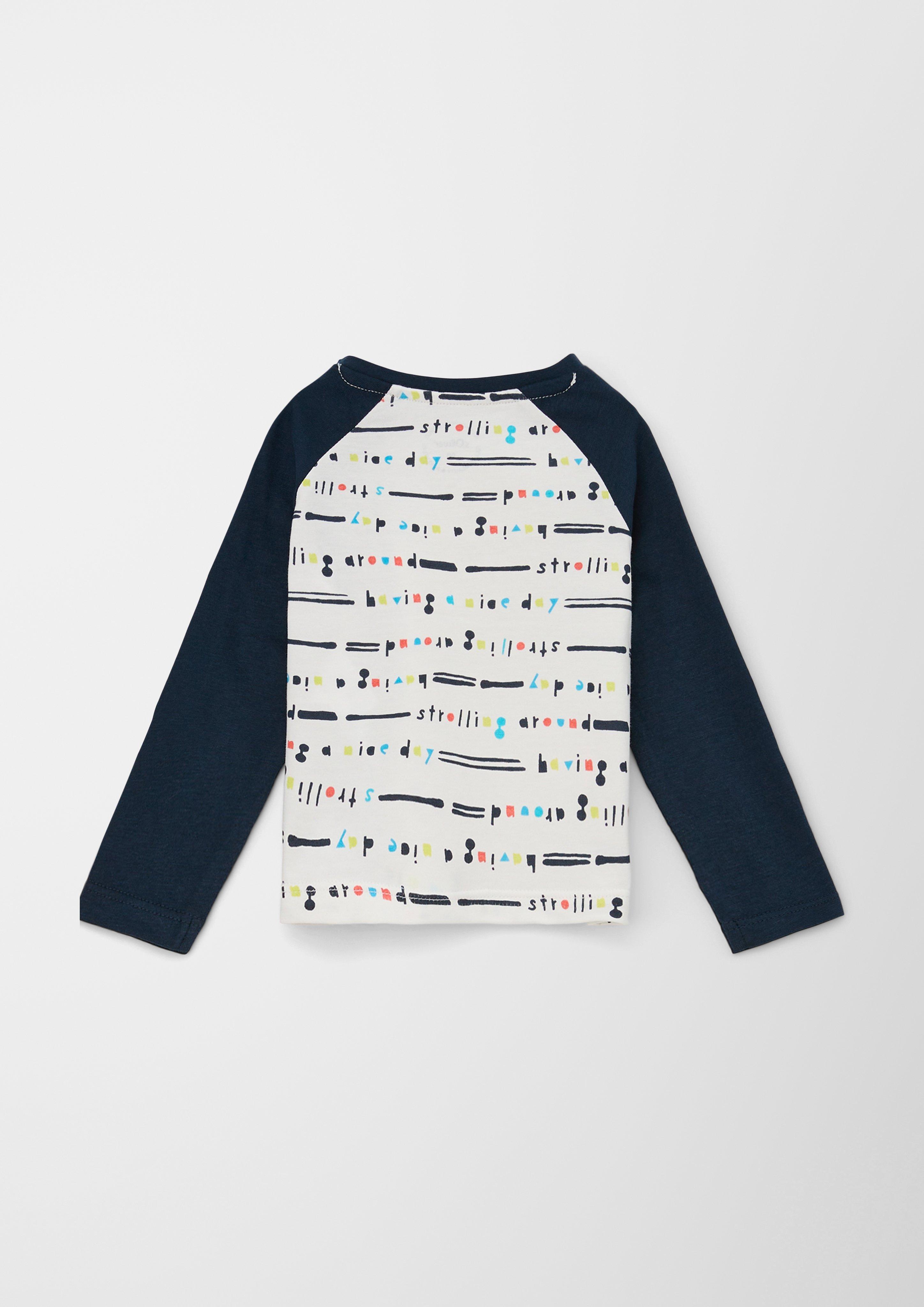Longsleeve mit Raglanärmeln  2128443-0210