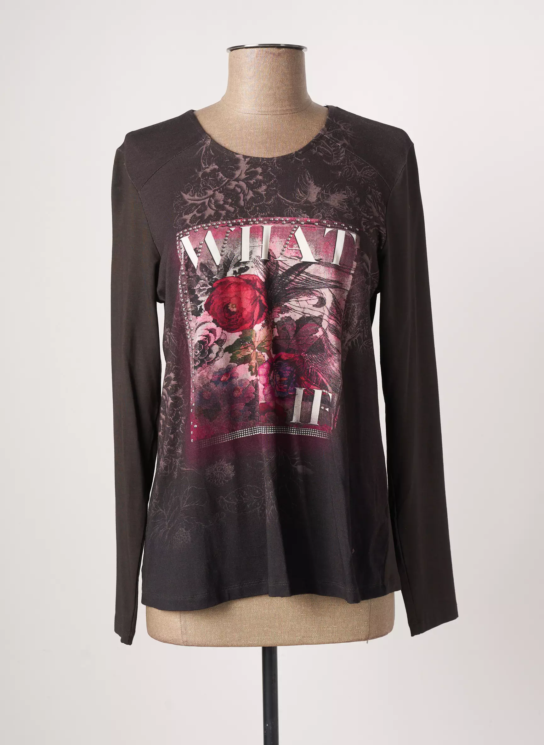 Agathe   Louise Tshirts Femme couleur gris