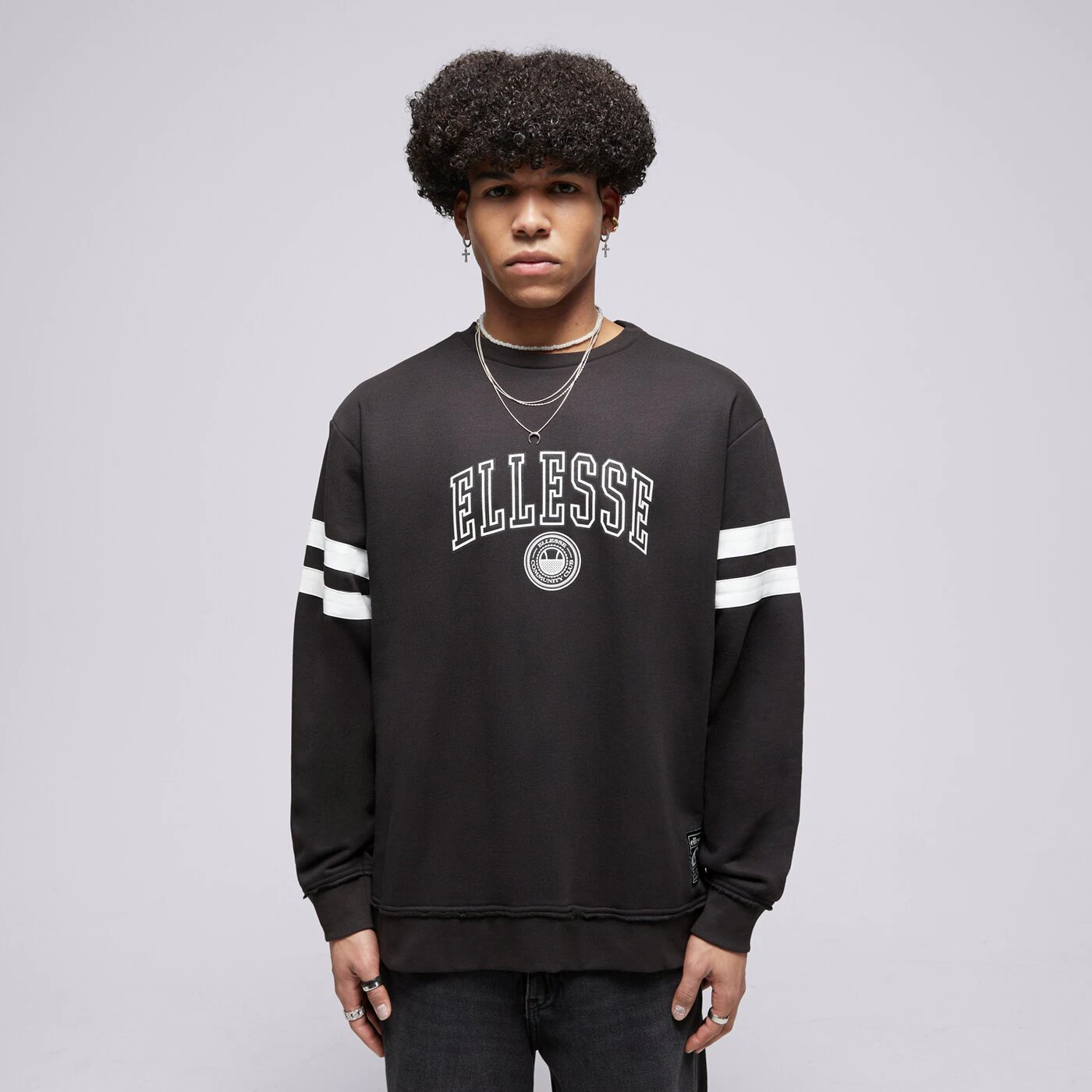 ELLESSE SWEATSHIRT VIVAR SWEATSHIRT WSHD BLK Schwarz