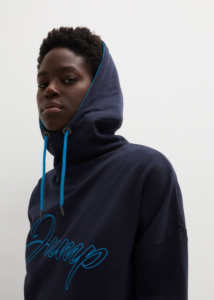 Oversize Sweatshirt mit Kängurutasche