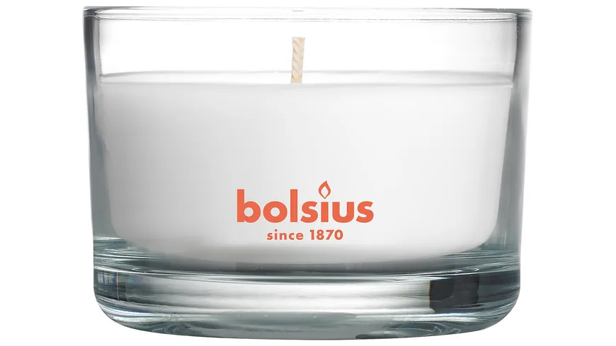 bolsius Duftglas flach True Scents Fresh Cotton Fresh Cotton