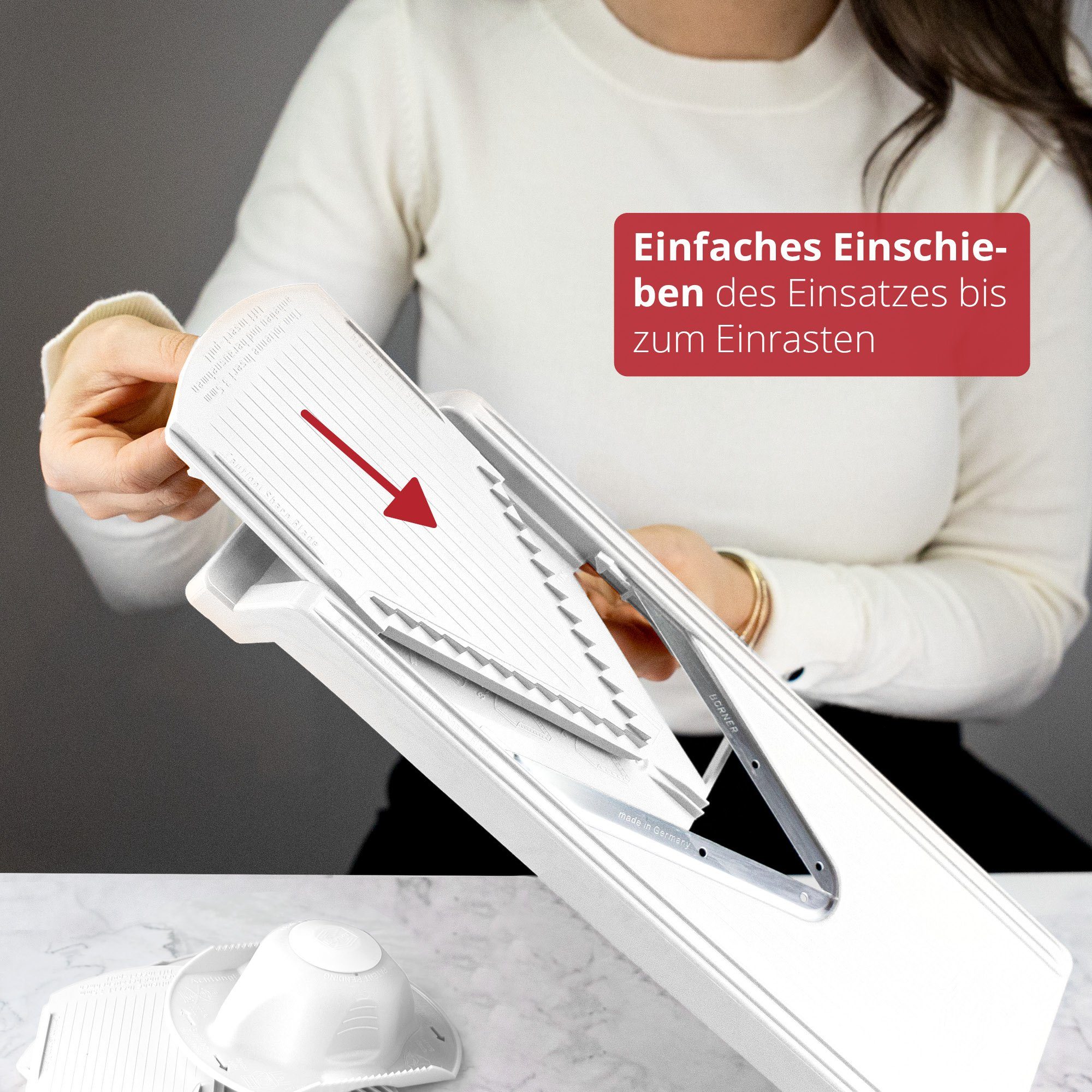 Börner Gemüsehobel Gemüsehobel V3 TrendLine Basis Set