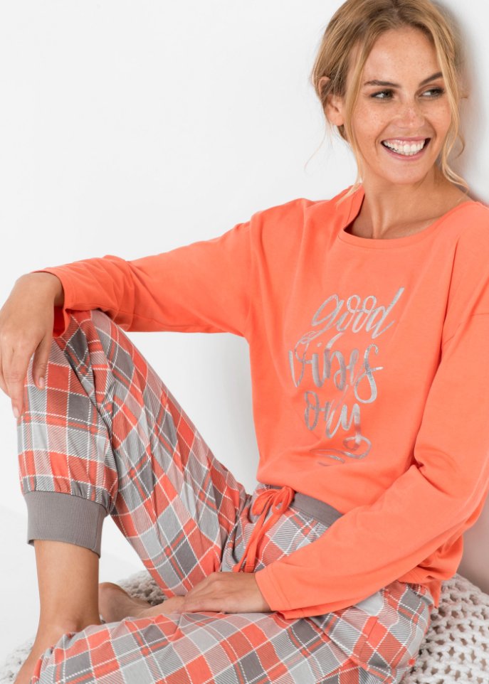 Pyjama mit oversized Shirt