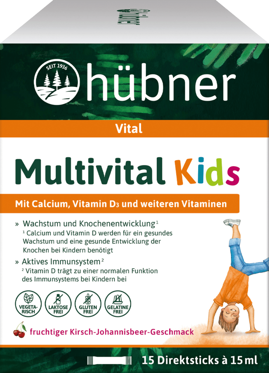 Multivital Kids Direktsticks 15 St, 225 ml