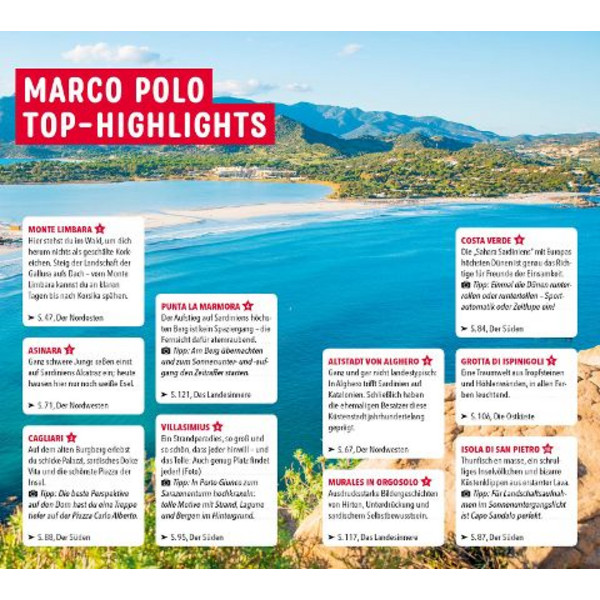 MARCO POLO REISEFÜHRER SARDINIEN