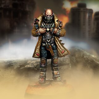 Marshal (pistol and metallic armour)