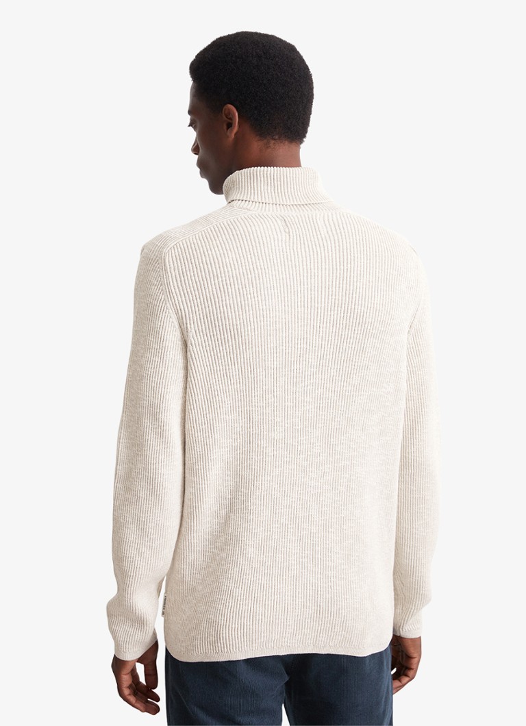 Marc O'Polo Textured ribbed turtleneck