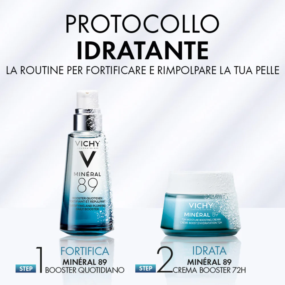 Mineral 89 Hydration Boost Geschenkset mit Mineral 89 Booster Serum + Mineral 89 Creme – Feuchtigkeitsspendendes Geschenkset, feuchtigkeitsspendendes Gesichtsserum