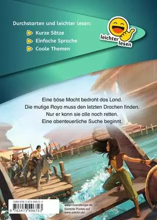Erstleser - leichter lesen: Disney Raya und der letzte Drache: Eine lange Suche