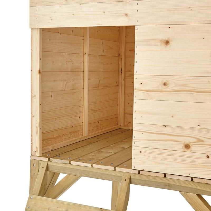 Maisonnette bois avec toboggan TP Toys