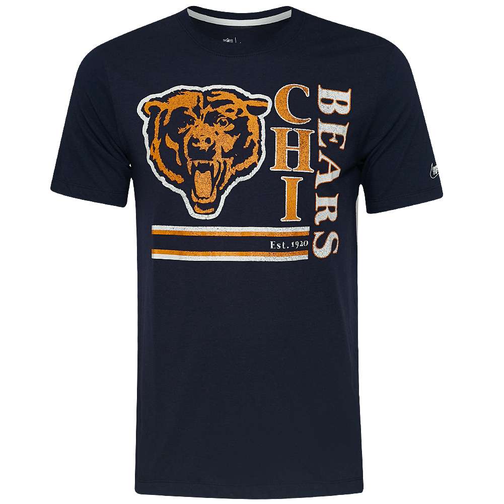 Chicago Bears NFL Nike Triblend Logo Herren T-Shirt NKO7-10DX-V7J-8P1