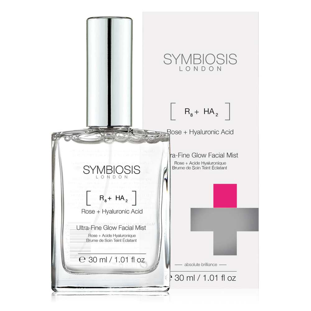 symbiosis [Rose + Acide Hyaluronique] Brume de soin teint éclatant Nettoyants & Tonifiants