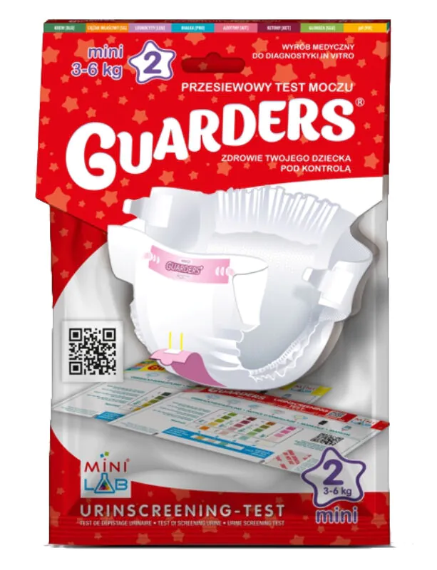 Guarders Mini Lab Mini Kit 3-6 kg 2 testkort + diagnostisk ble