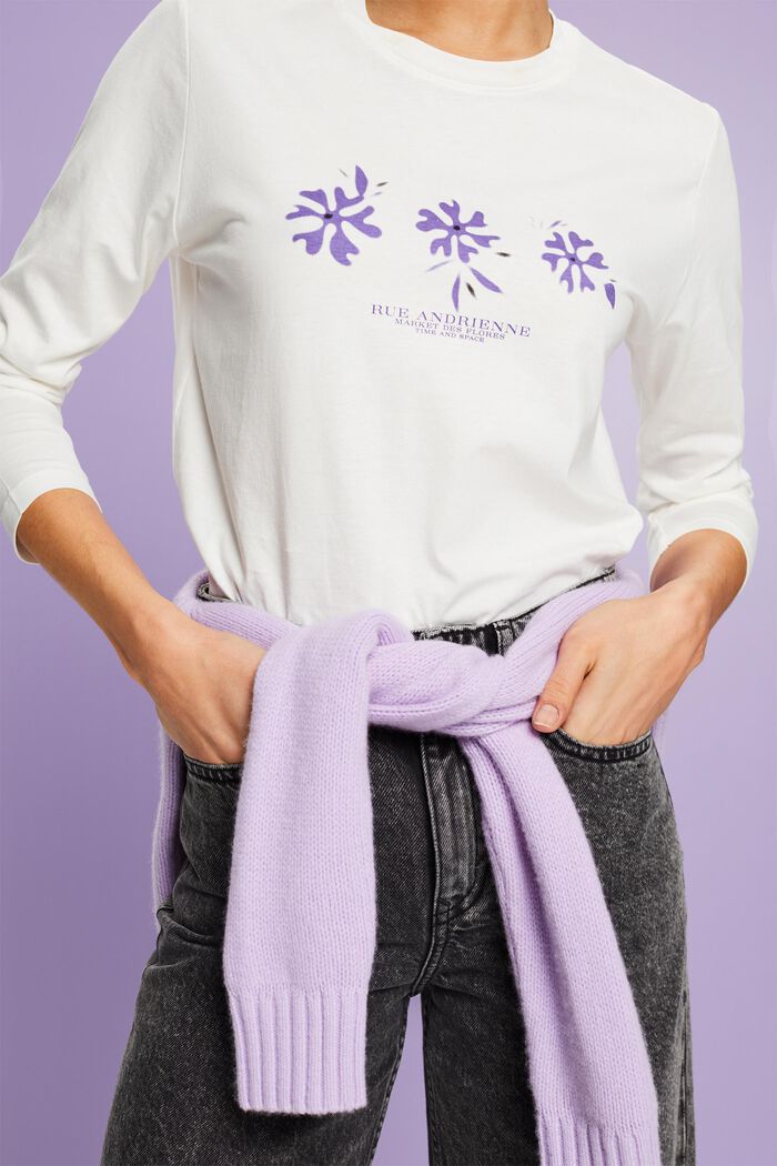 Longsleeve mit Print auf der Vorderseite