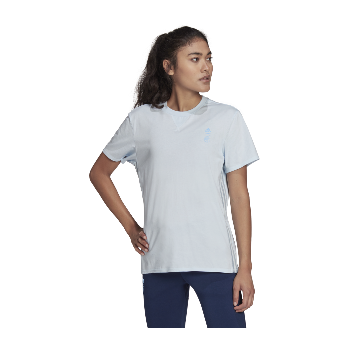 adidas Spanien Travel T-Shirt Damen Blau