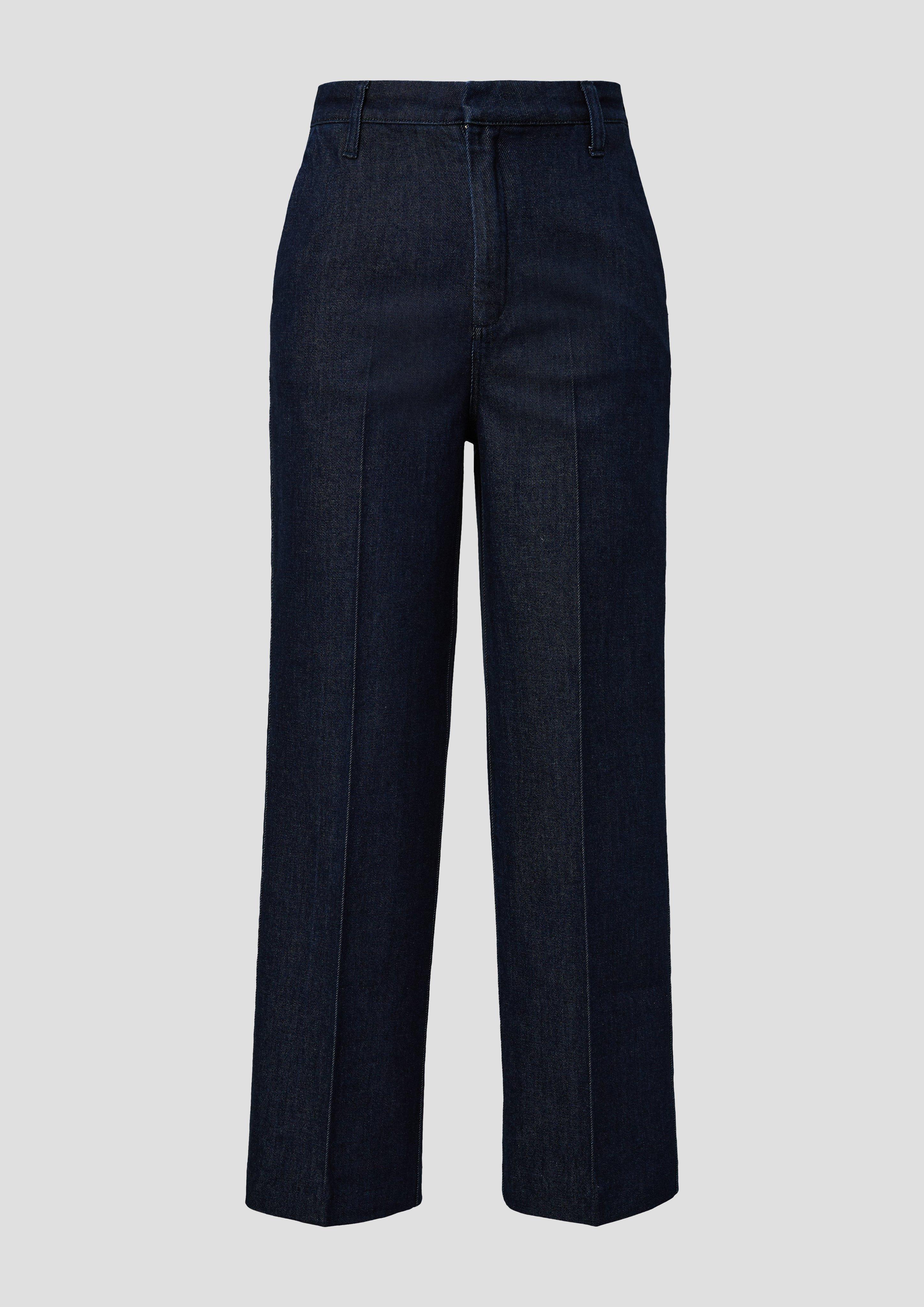 Cropped-Jeans / Regular Fit / High Rise / Wide Leg  2139974-59Z8