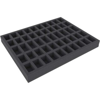 Feldherr 35 mm Full-Size Schaumstoffeinlage mit 50 Fächern