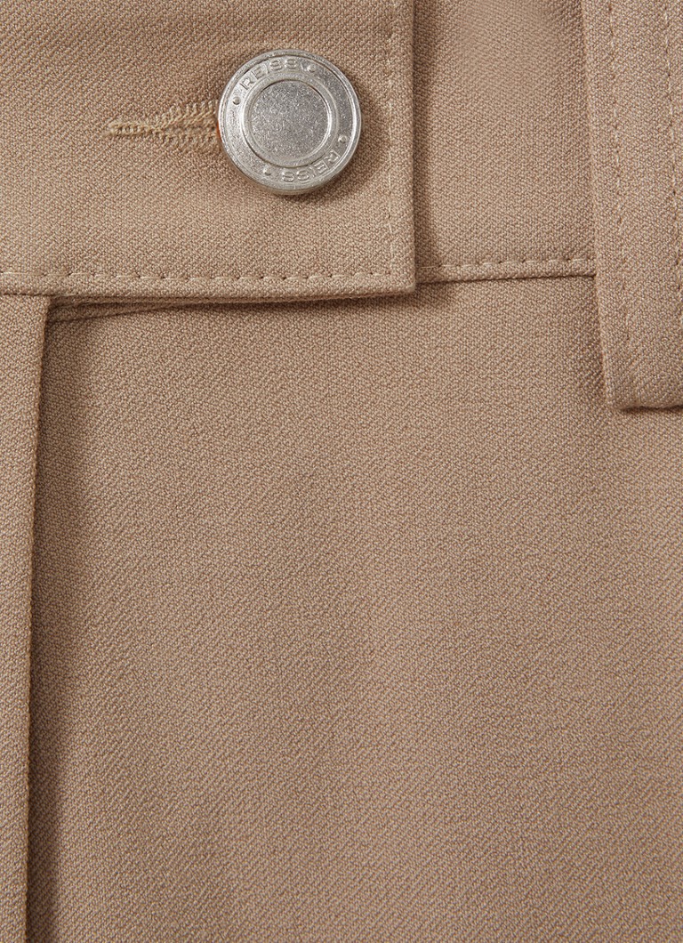 Pantaloni evazați cu talie înaltă Reiss Hadley