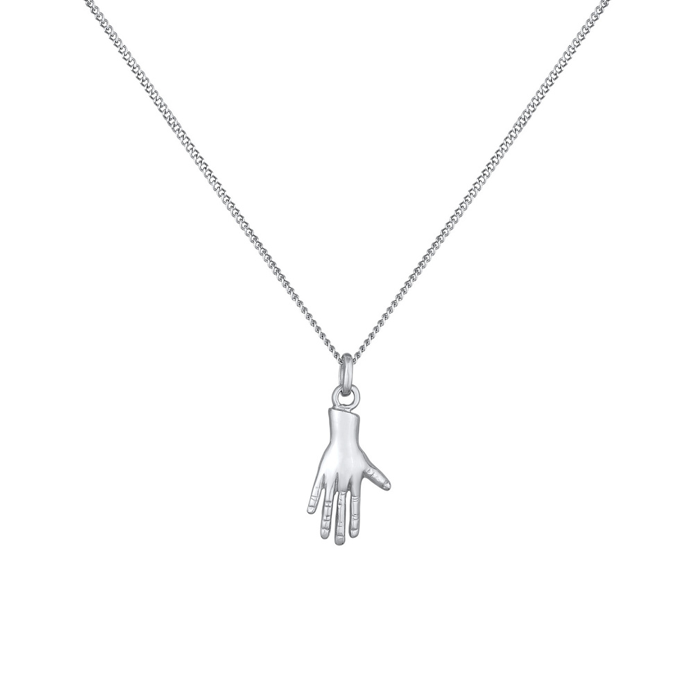 Elli Elli Collier Femmes Pendentif main symbole Tendance en Argent Sterling 925 Bijoux