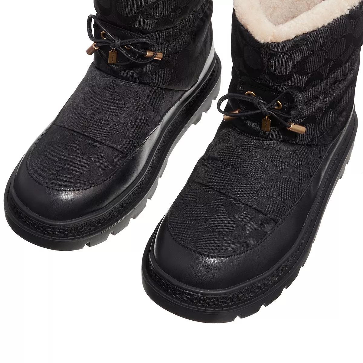 COACH Stiefeletten schwarz Winterstiefel