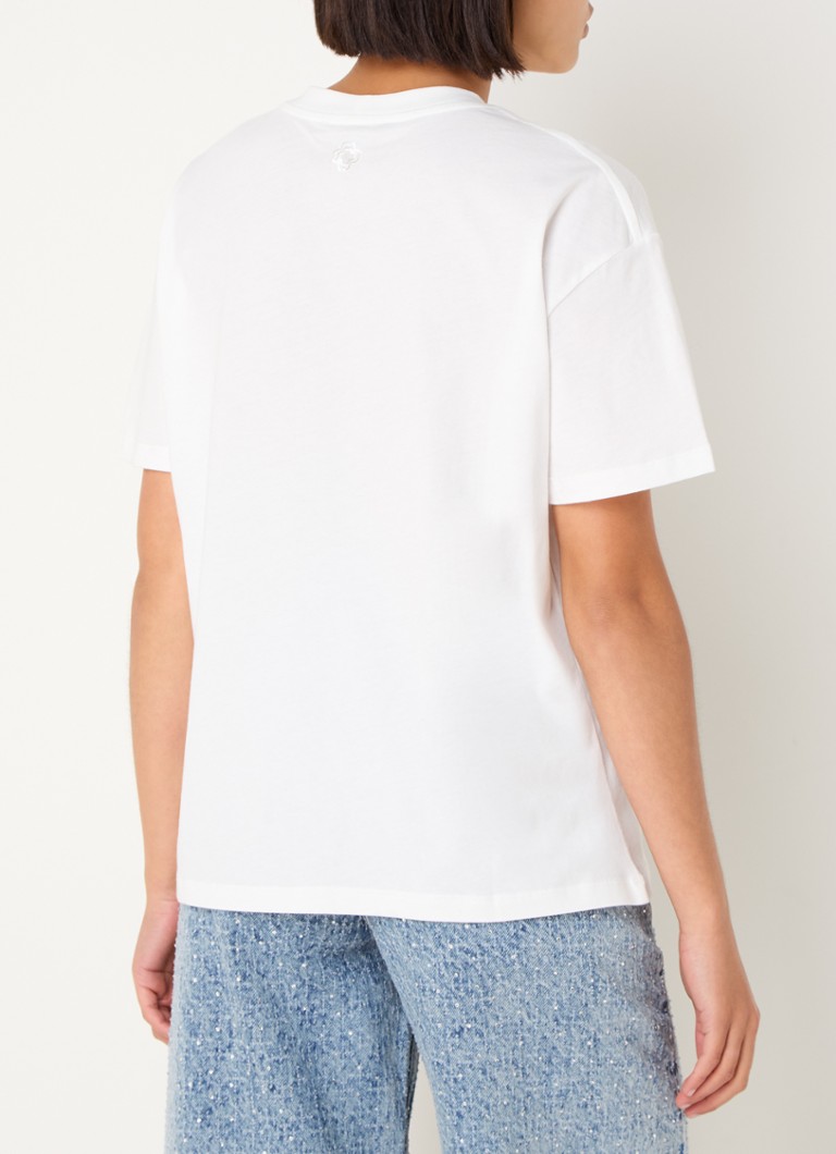 Maje T-shirt with rhinestones