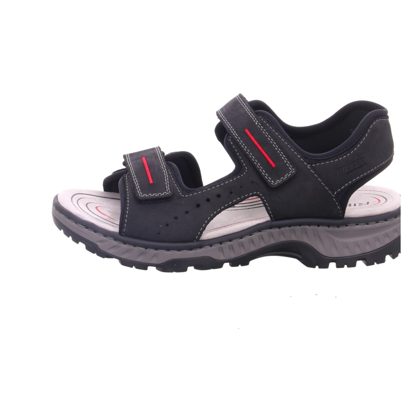 RIEKER Sportliche Sandalen schwarz FSK Herren Sandalen