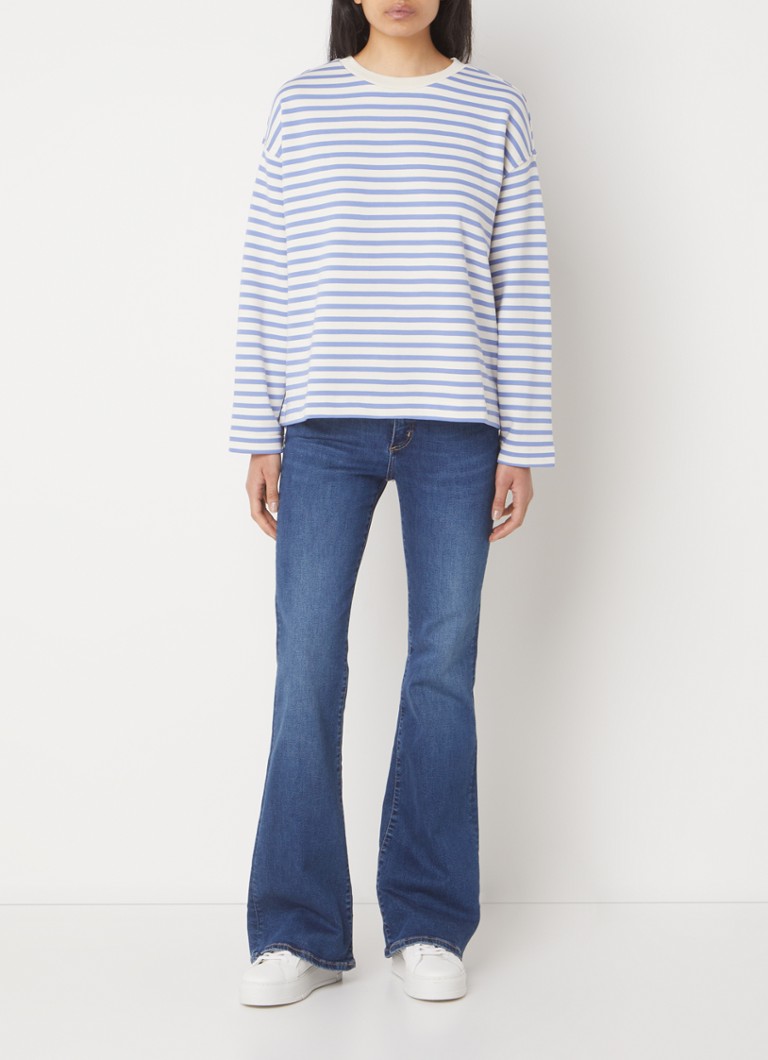 ARMEDANGELS Frankaa organic cotton sweater with stripe print