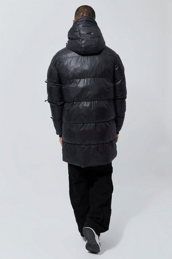 Lange Steppjacke